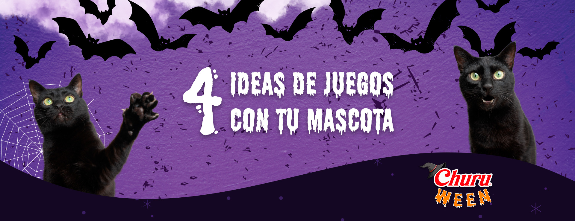 juegos con tu mascota en Halloween